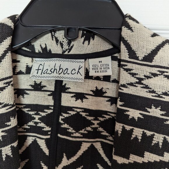 Vintage Flashback Aztec Print Tapestry Jacket Women's Medium - Picture 5 of 8